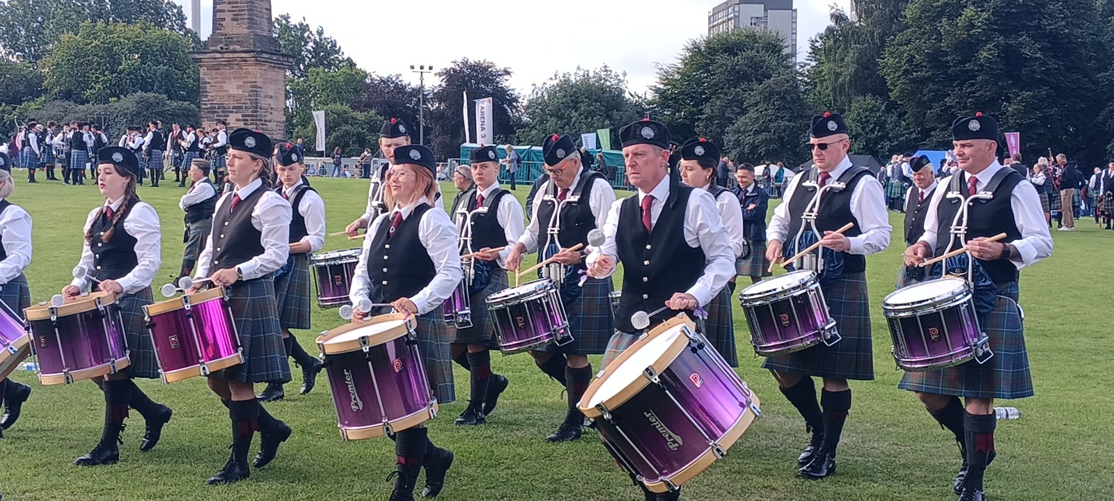 Stockbridge Pipe Band Grade 3B at the World Pipe Band Championships 2026